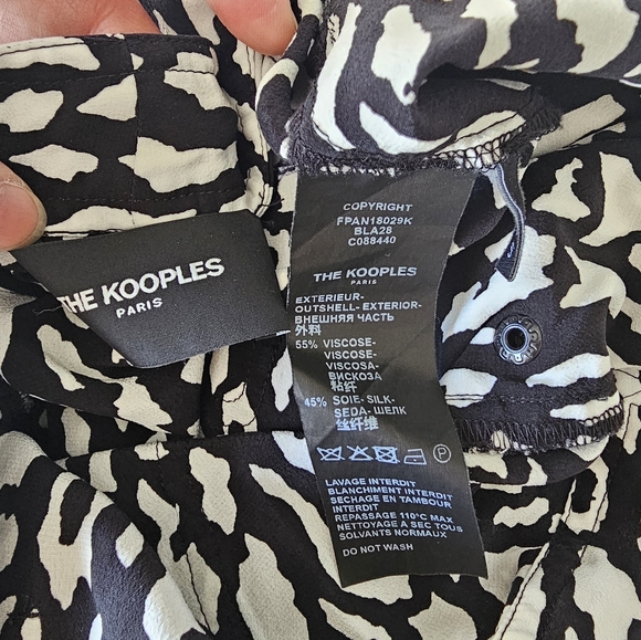The Kooples Silk Blend Pants - Picture 6 of 7
